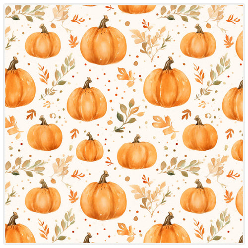 Fall Pumpkins on Cream Preorder